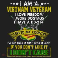 I Am A Vietnam Veteran I Served My Country Hat thumb 2