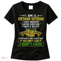I Am A Vietnam Veteran I Served My Country Women's T-Shirt thumb 0