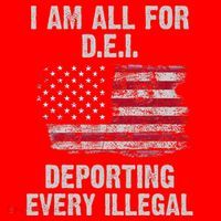 I Am All For Dei Deporting Every Illegal Santa Hat thumb 1
