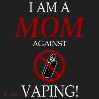 I Am A Mom Against Vaping Women's Sweatshirt thumb 2