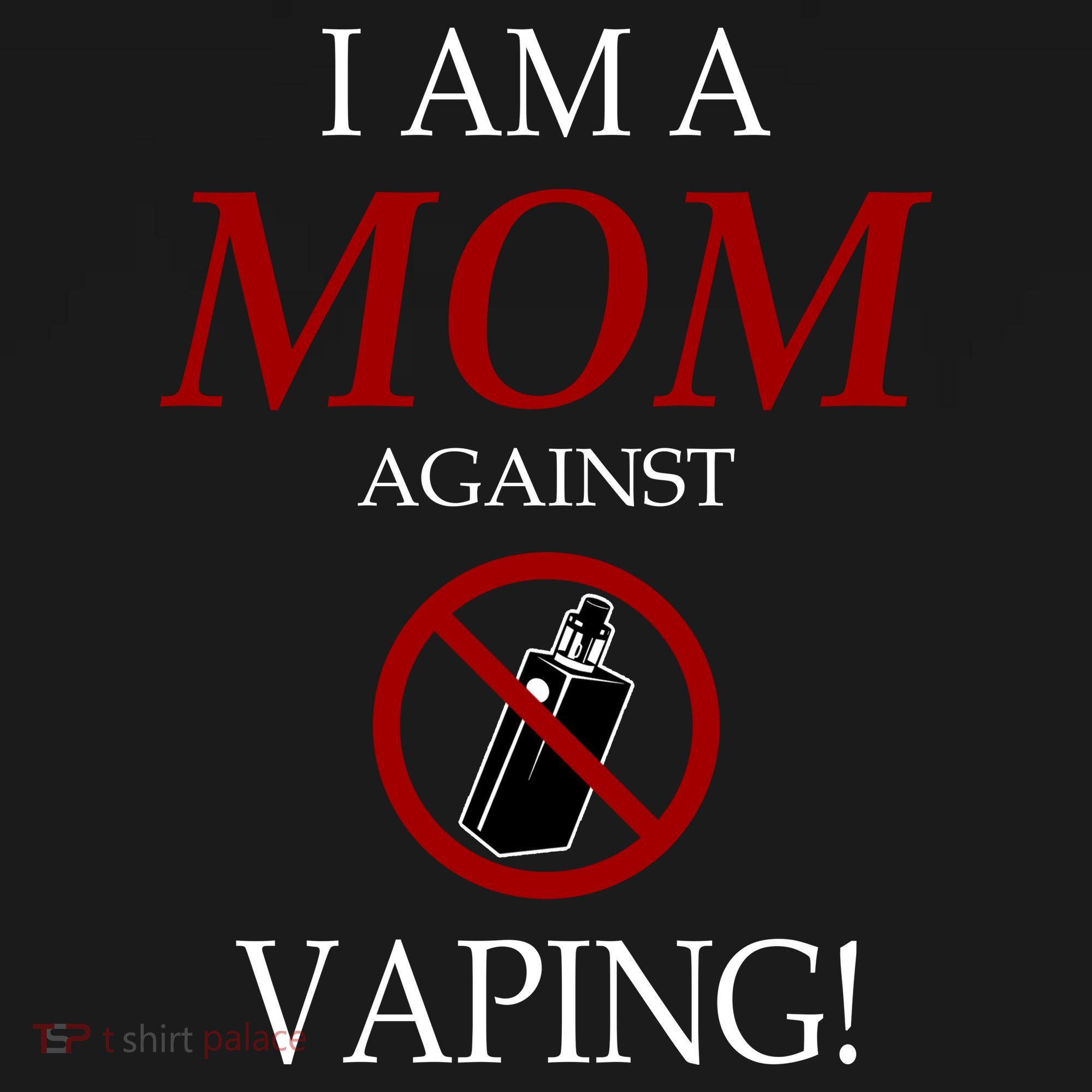 I Am A Mom Against Vaping Backpack