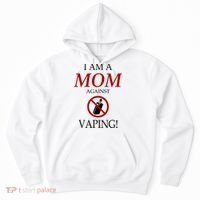 I Am A Mom Against Vaping Hoodie thumb 0