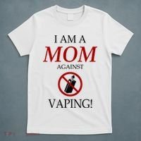I Am A Mom Against Vaping T-Shirt thumb 5