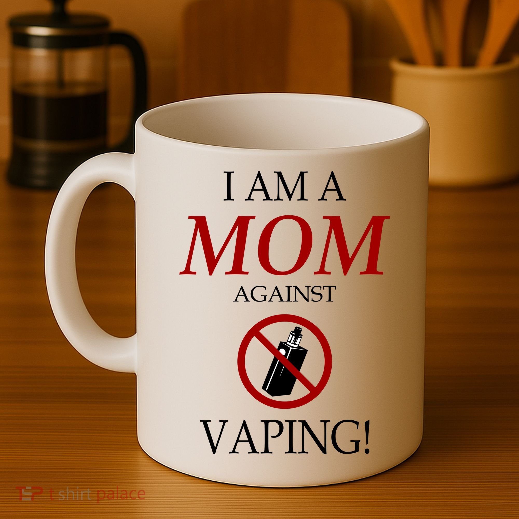 I Am A Mom Against Vaping Coffee Mug