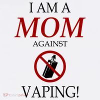 I Am A Mom Against Vaping Women's Hoodie thumb 2
