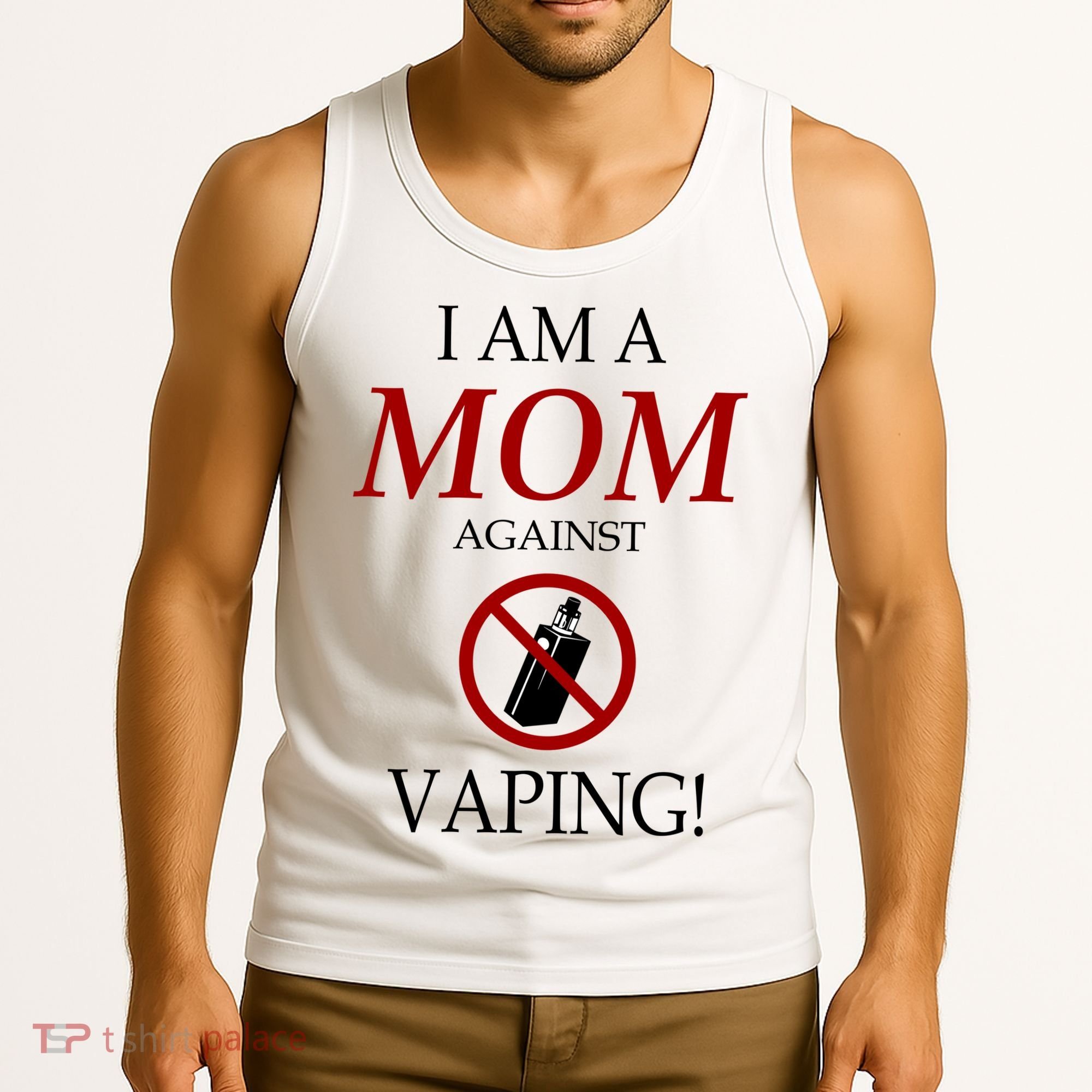 I Am A Mom Against Vaping Tank Top