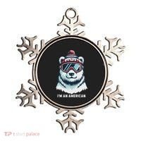 IM An AmericanFunny Greenland Polar Bear Ornament thumb 0