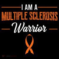 I Am A Multiple Sclerosis Warrior Multiple Sclerosis Doggie Tank thumb 4