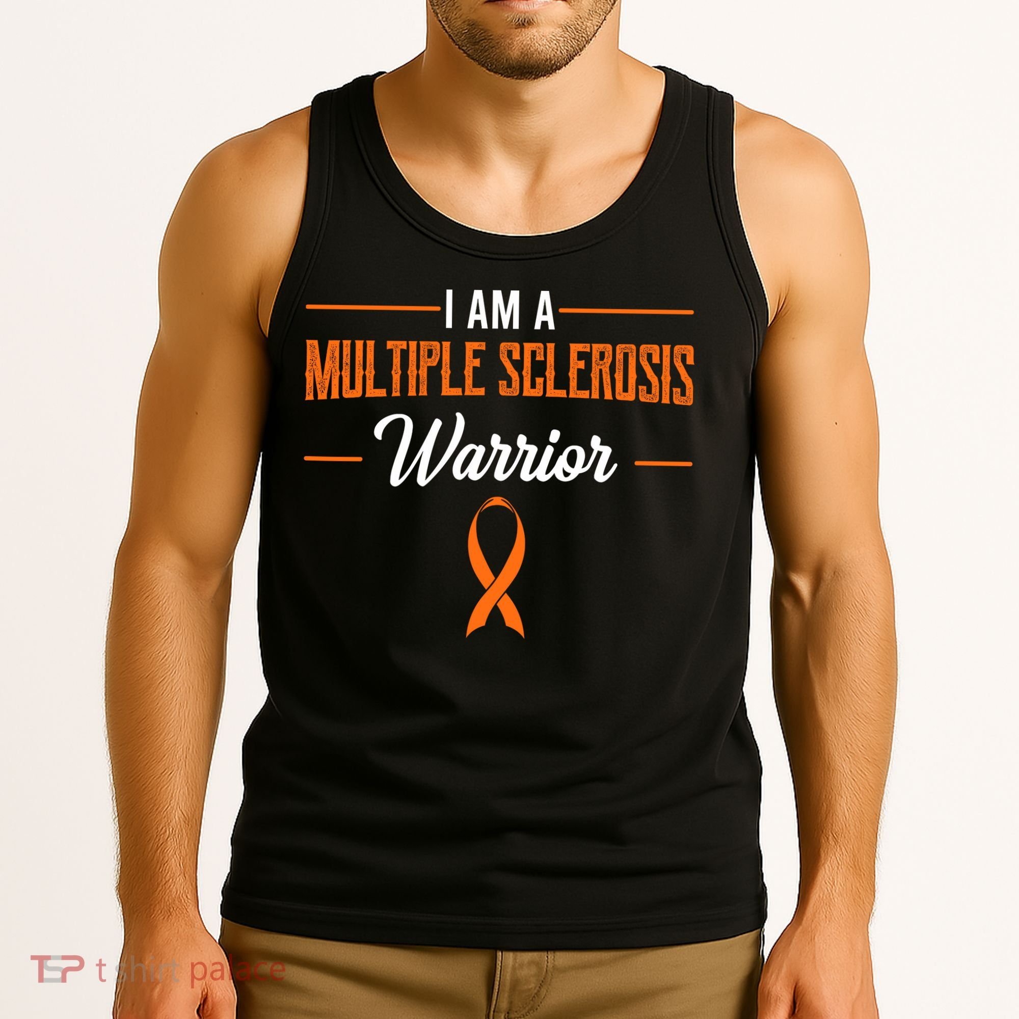 I Am A Multiple Sclerosis Warrior Multiple Sclerosis Tank Top