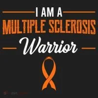 I Am A Multiple Sclerosis Warrior Multiple Sclerosis Golf Towel thumb 3