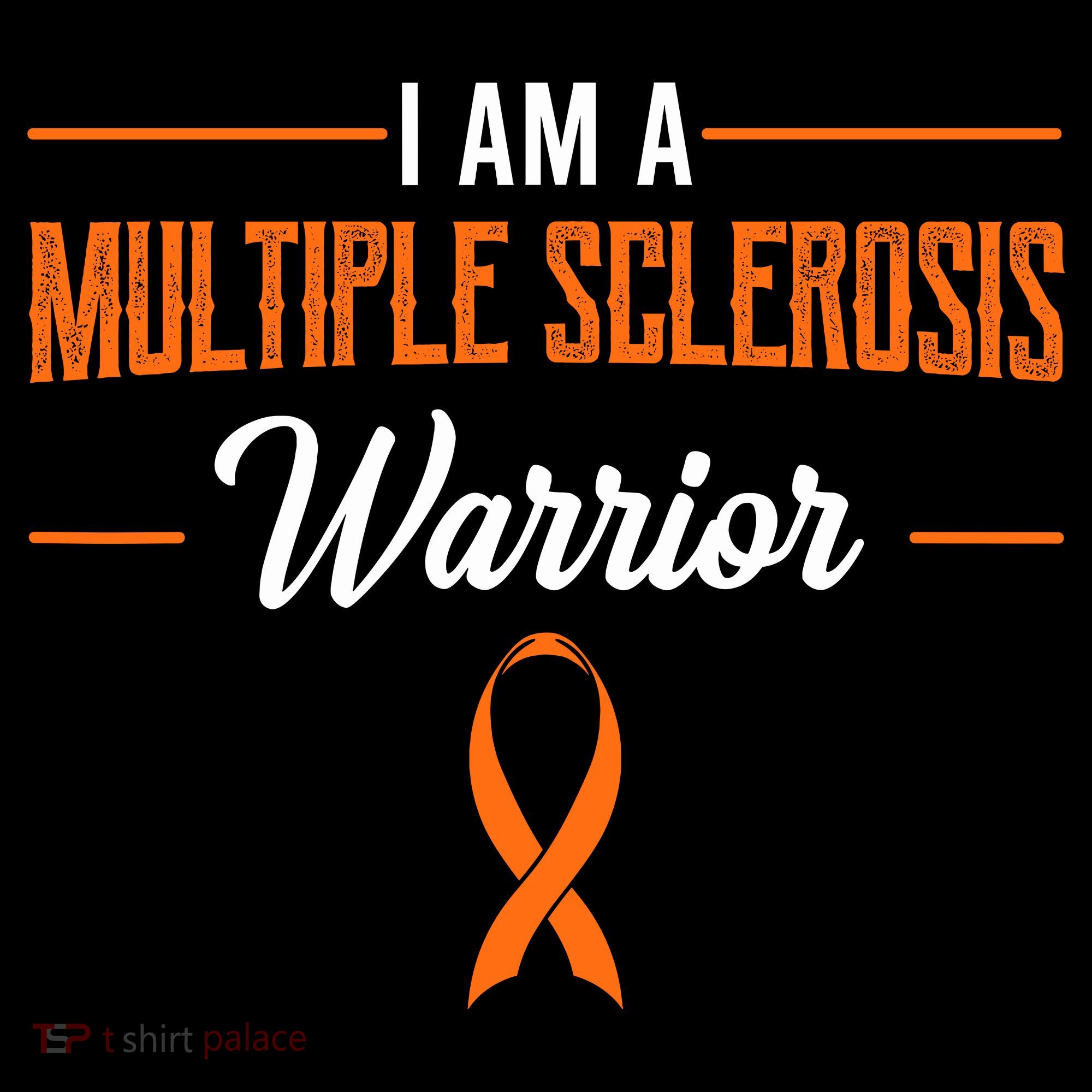 I Am A Multiple Sclerosis Warrior Multiple Sclerosis Kids Long Sleeve Shirt