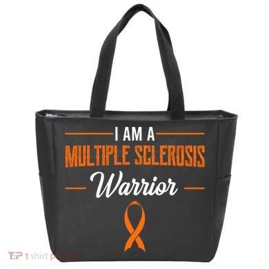 I Am A Multiple Sclerosis Warrior Multiple Sclerosis Tote Bag