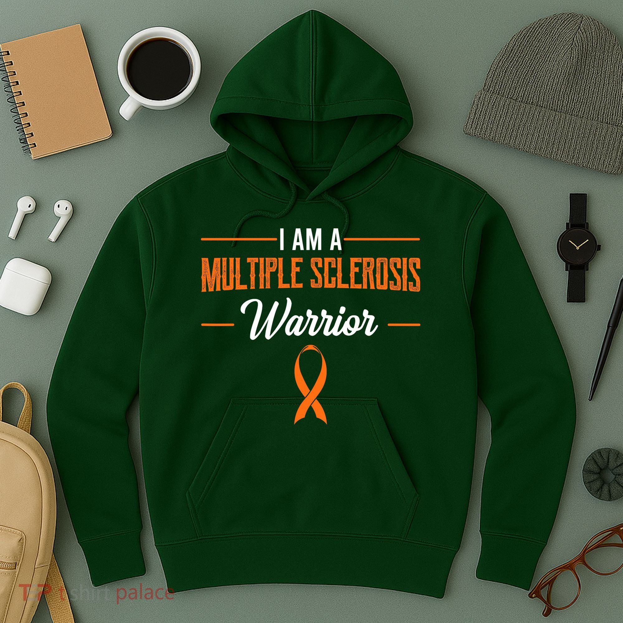 I Am A Multiple Sclerosis Warrior Multiple Sclerosis Hoodie