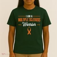 I Am A Multiple Sclerosis Warrior Multiple Sclerosis T-Shirt thumb 4