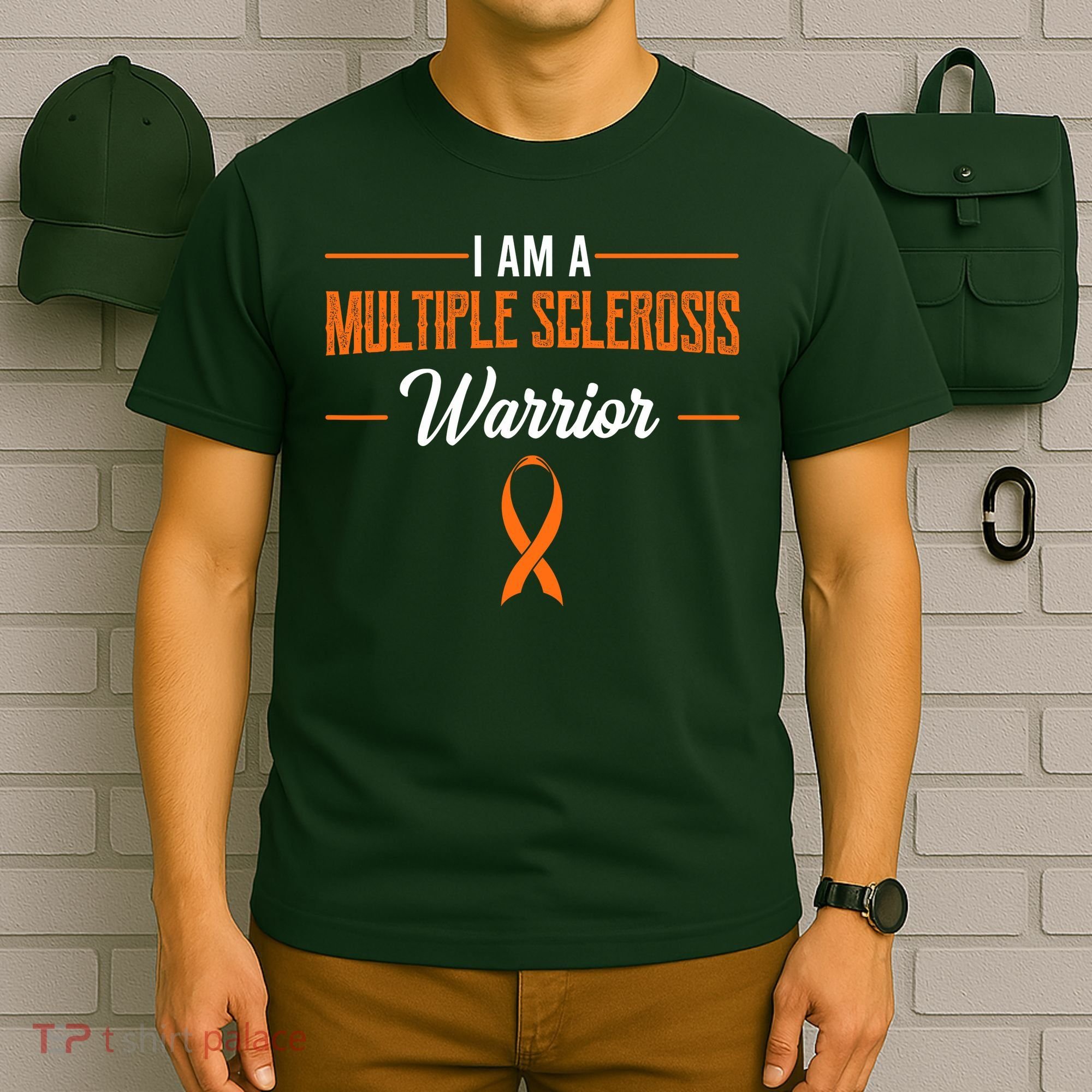 I Am A Multiple Sclerosis Warrior Multiple Sclerosis T-Shirt