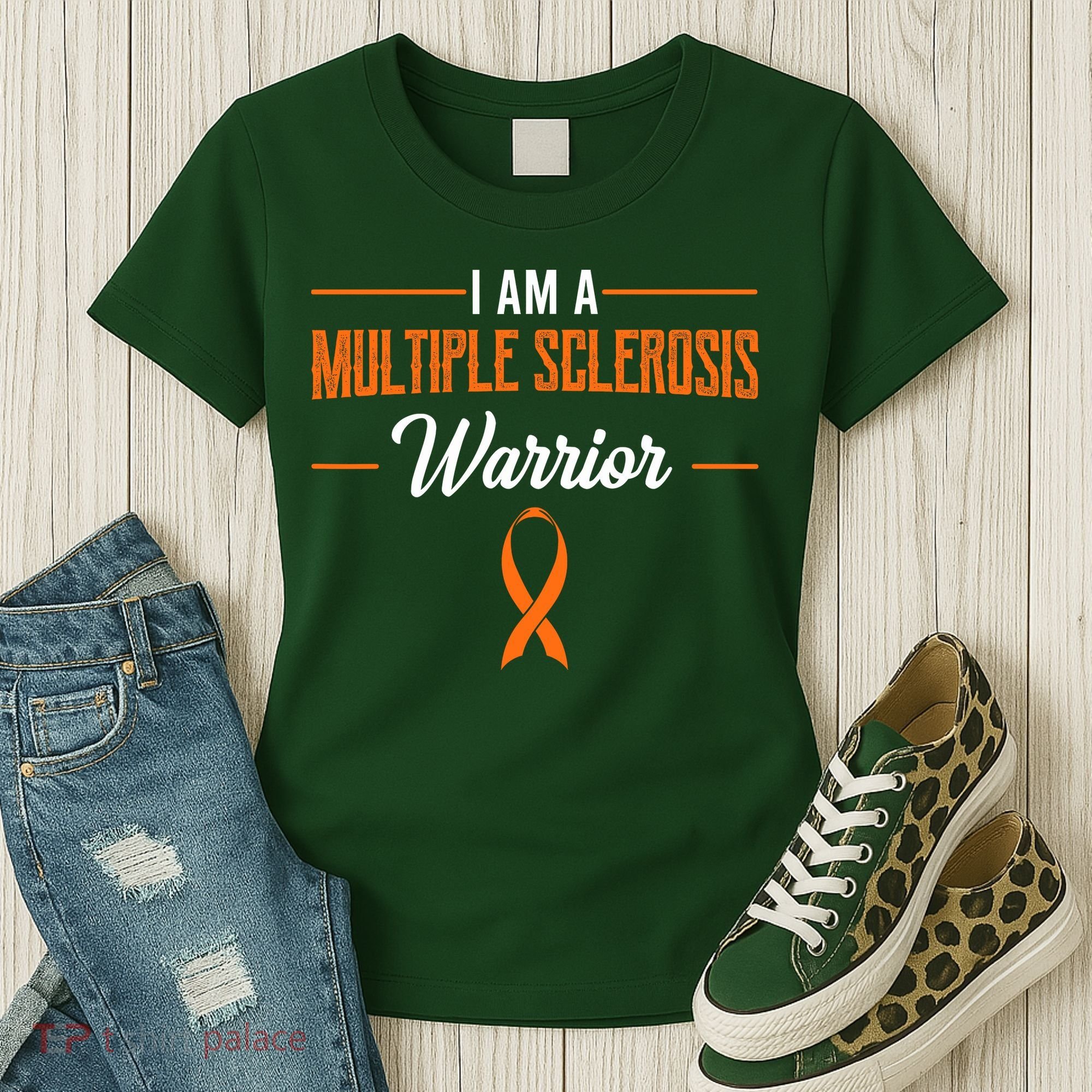 I Am A Multiple Sclerosis Warrior Multiple Sclerosis Women's T-Shirt
