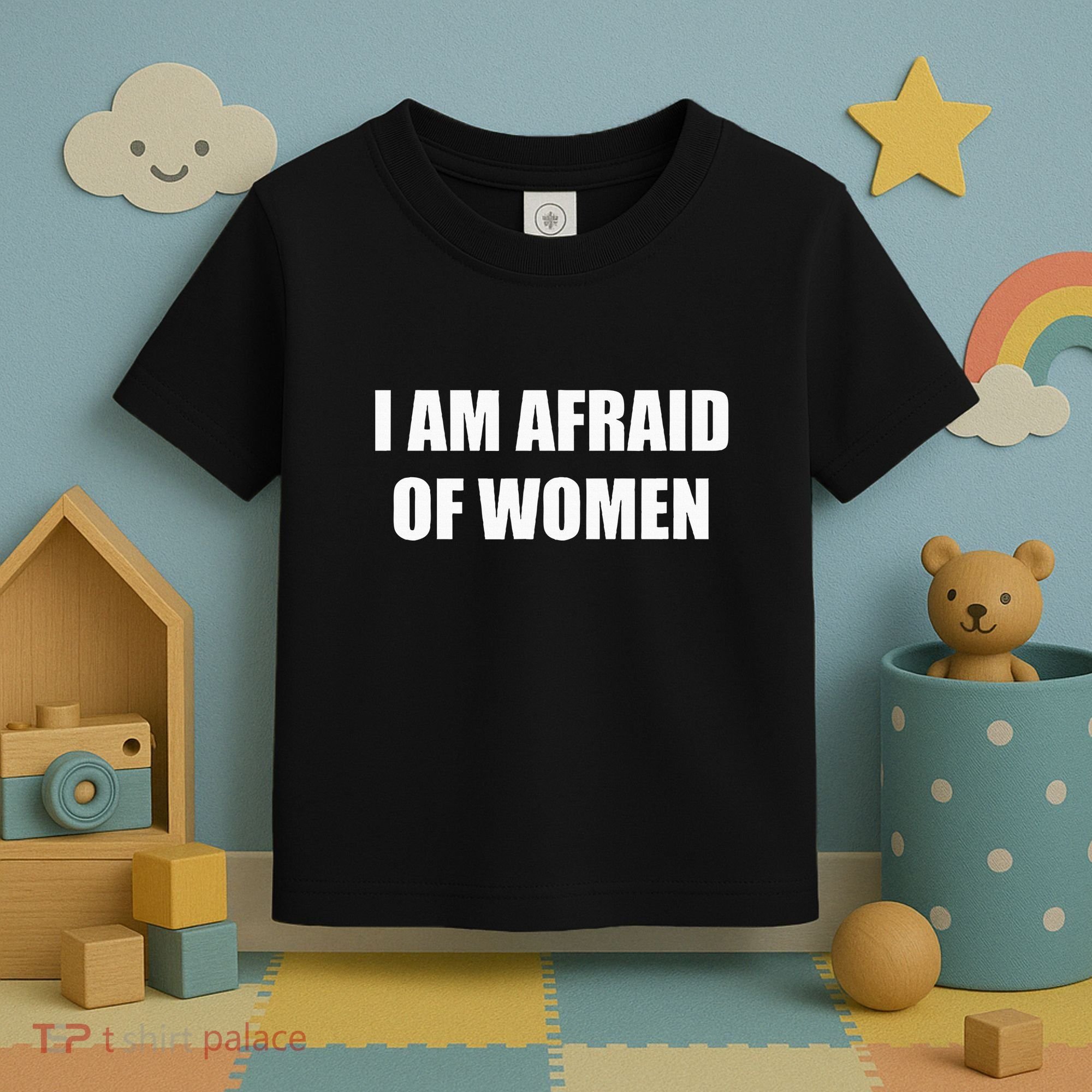 I Am Afraid Of Women Toddler T-Shirt