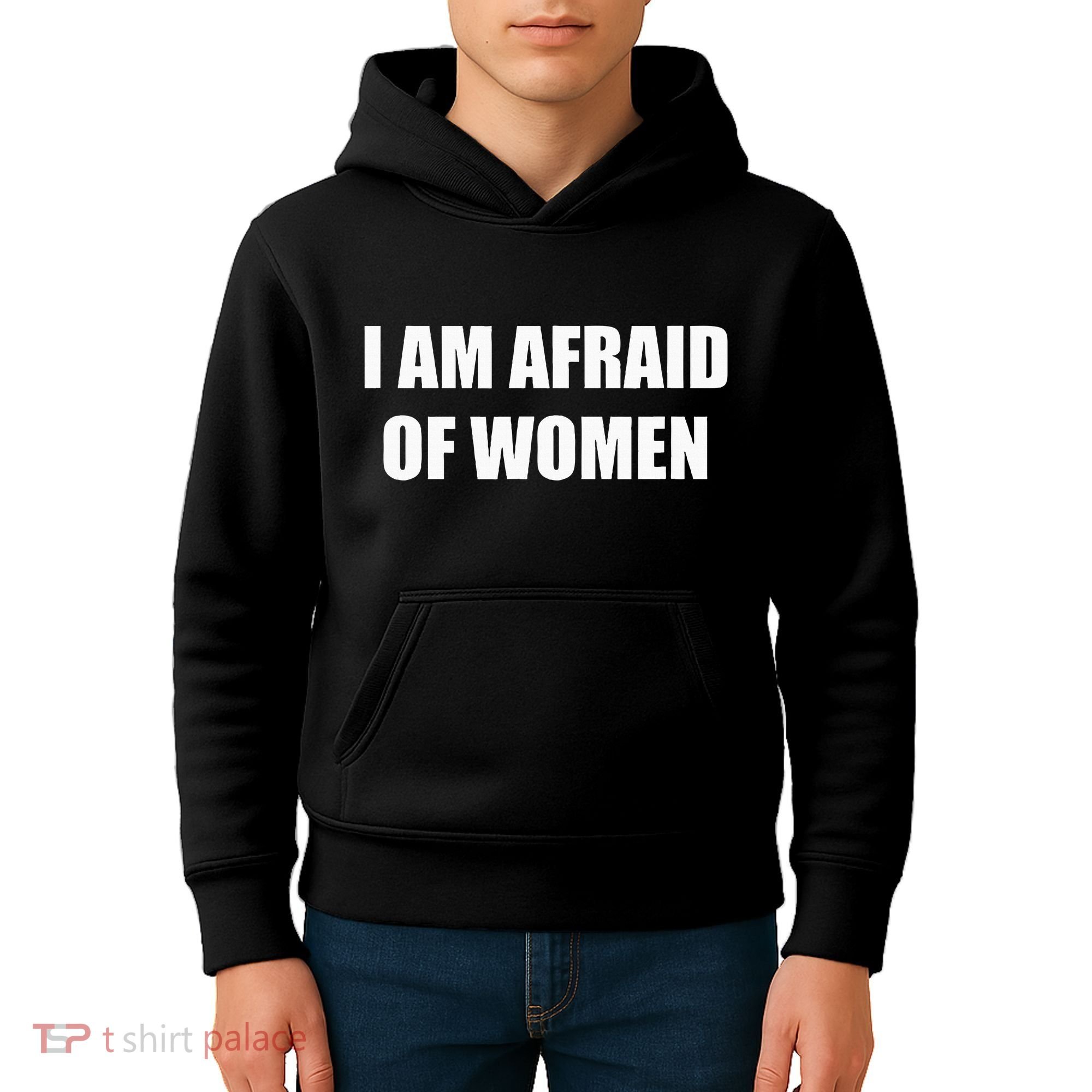 I Am Afraid Of Women Kids Hoodie