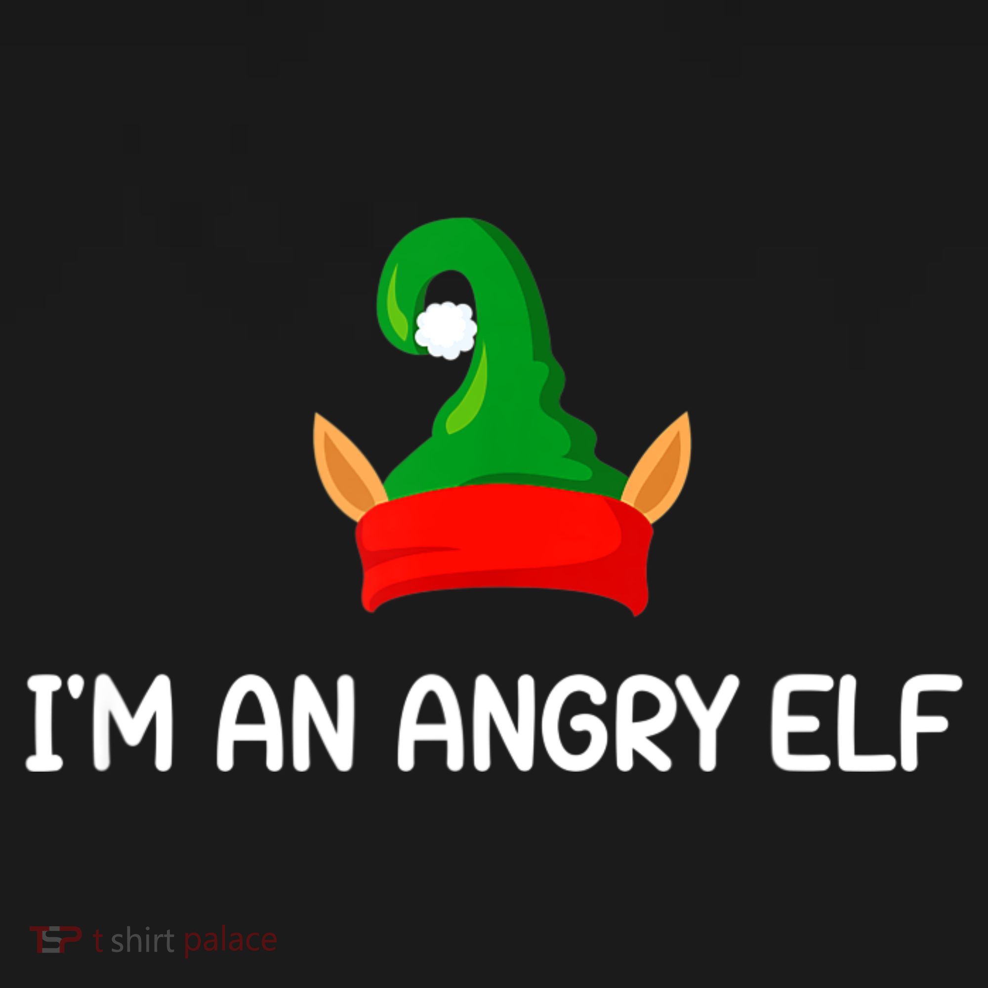 I'm An Angry Elf, Funny, Corny Christmas Jokes,, Sarcastic Doggie Tank