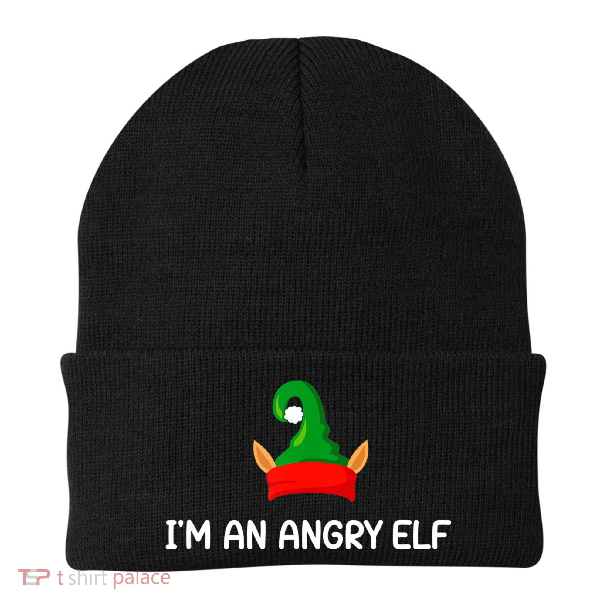 I'm An Angry Elf, Funny, Corny Christmas Jokes,, Sarcastic Beanie