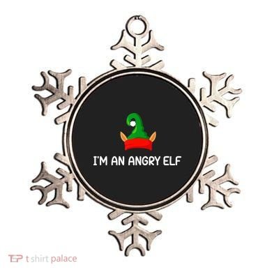 I'm An Angry Elf, Funny, Corny Christmas Jokes,, Sarcastic Ornament