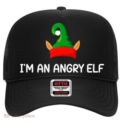 I'm An Angry Elf, Funny, Corny Christmas Jokes,, Sarcastic Hat
