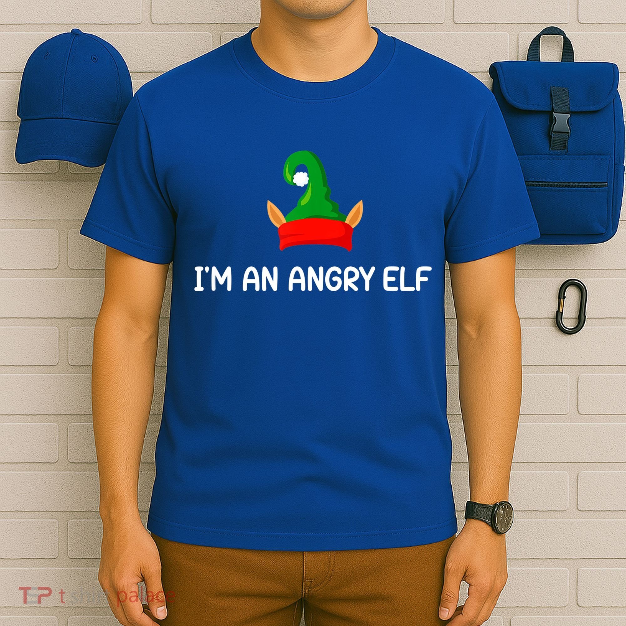I'm An Angry Elf, Funny, Corny Christmas Jokes,, Sarcastic T-Shirt
