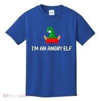 I'm An Angry Elf, Funny, Corny Christmas Jokes,, Sarcastic Kids T-Shirt thumb 0