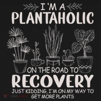 I Am A Plantaholic On The Road To Recovery Funny Plant Lover Women's Tank Top thumb 5