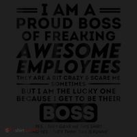 I Am A Proud Boss Of Freaking Awesome Employees | Funny Boss Beanie thumb 2