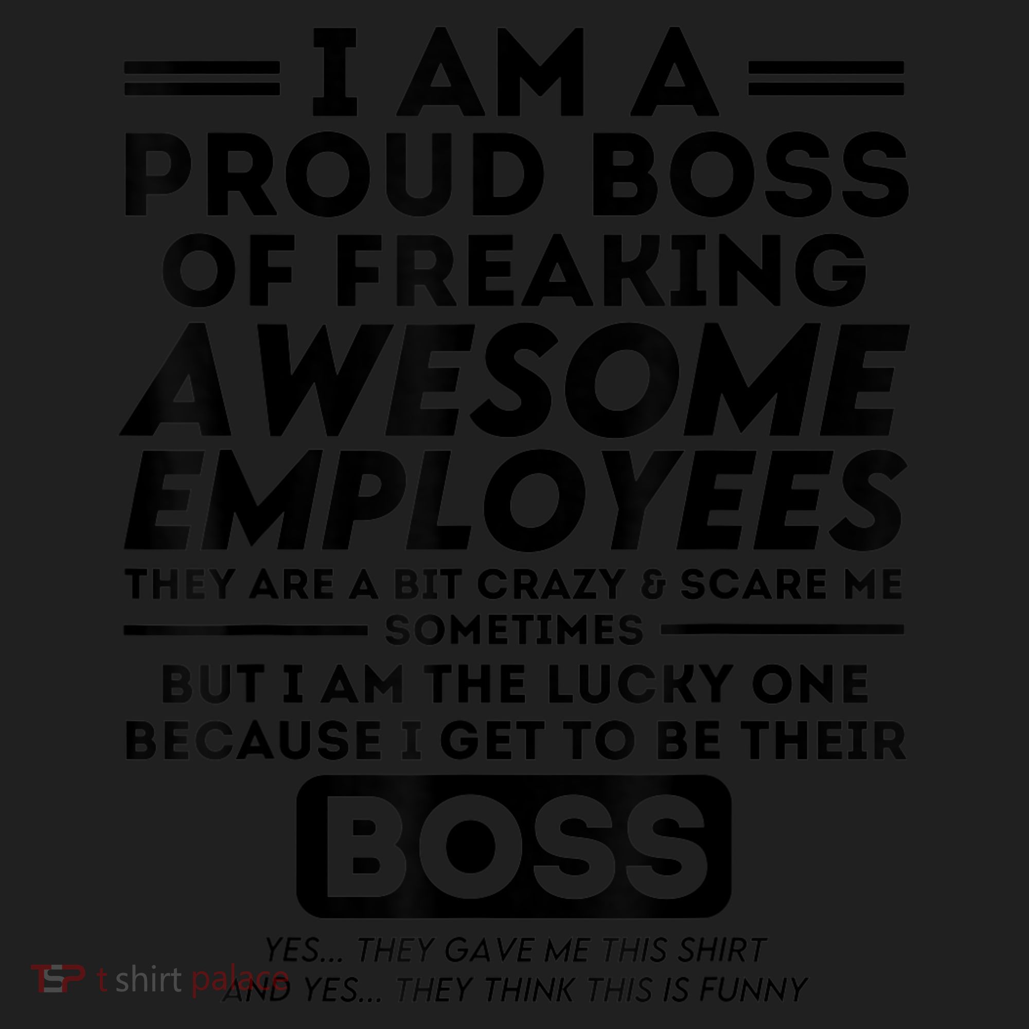 I Am A Proud Boss Of Freaking Awesome Employees | Funny Boss Beanie