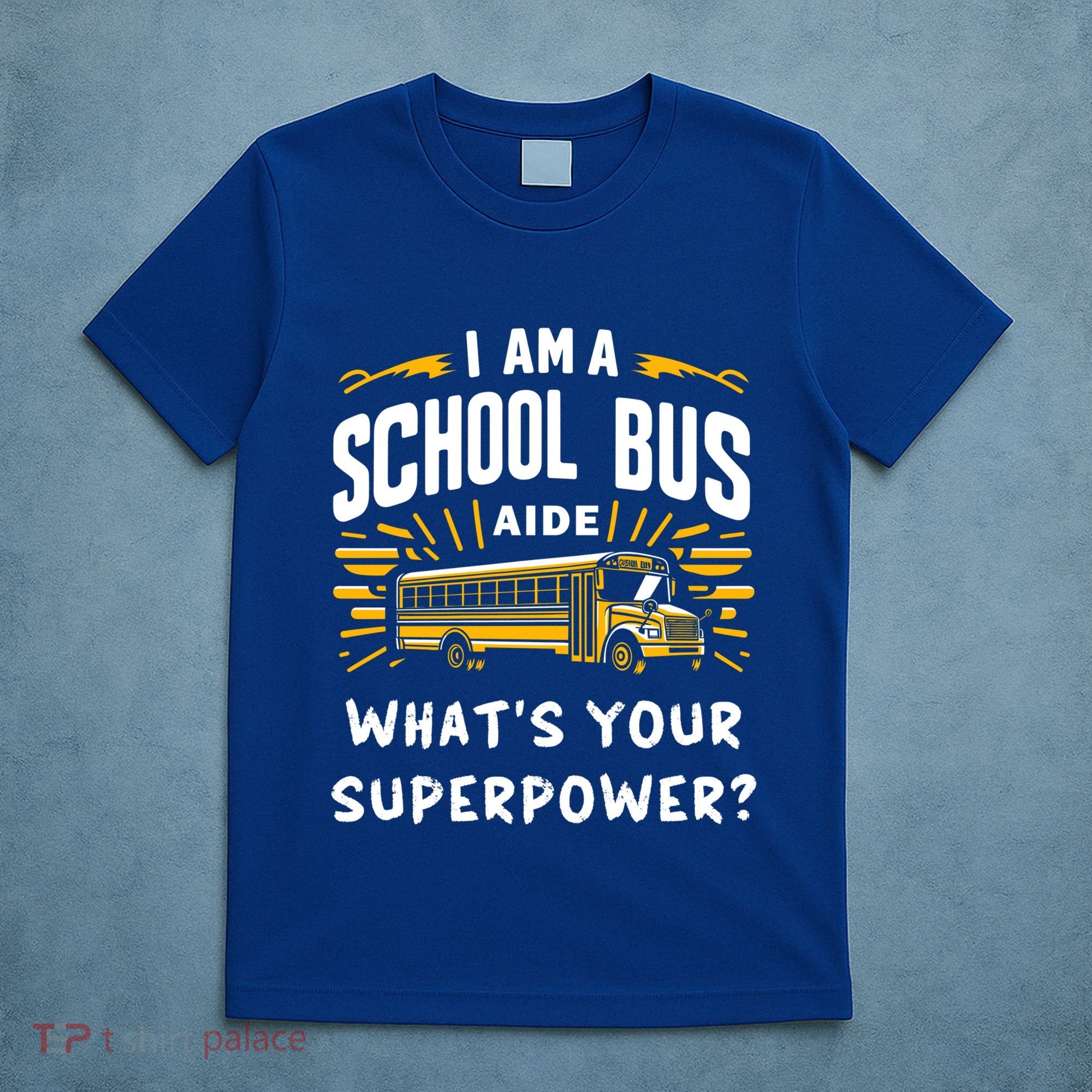 I Am A School Bus Aide Funny Back To School Bus Driver Gift T-Shirt