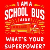 I Am A School Bus Aide Funny Back To School Bus Driver Gift Santa Hat thumb 1