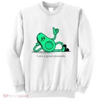 I Am A Avocado Funny Family Gifts Selfie Sweatshirt thumb 0