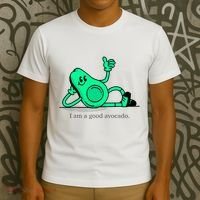 I Am A Avocado Funny Family Gifts Selfie T-Shirt thumb 3
