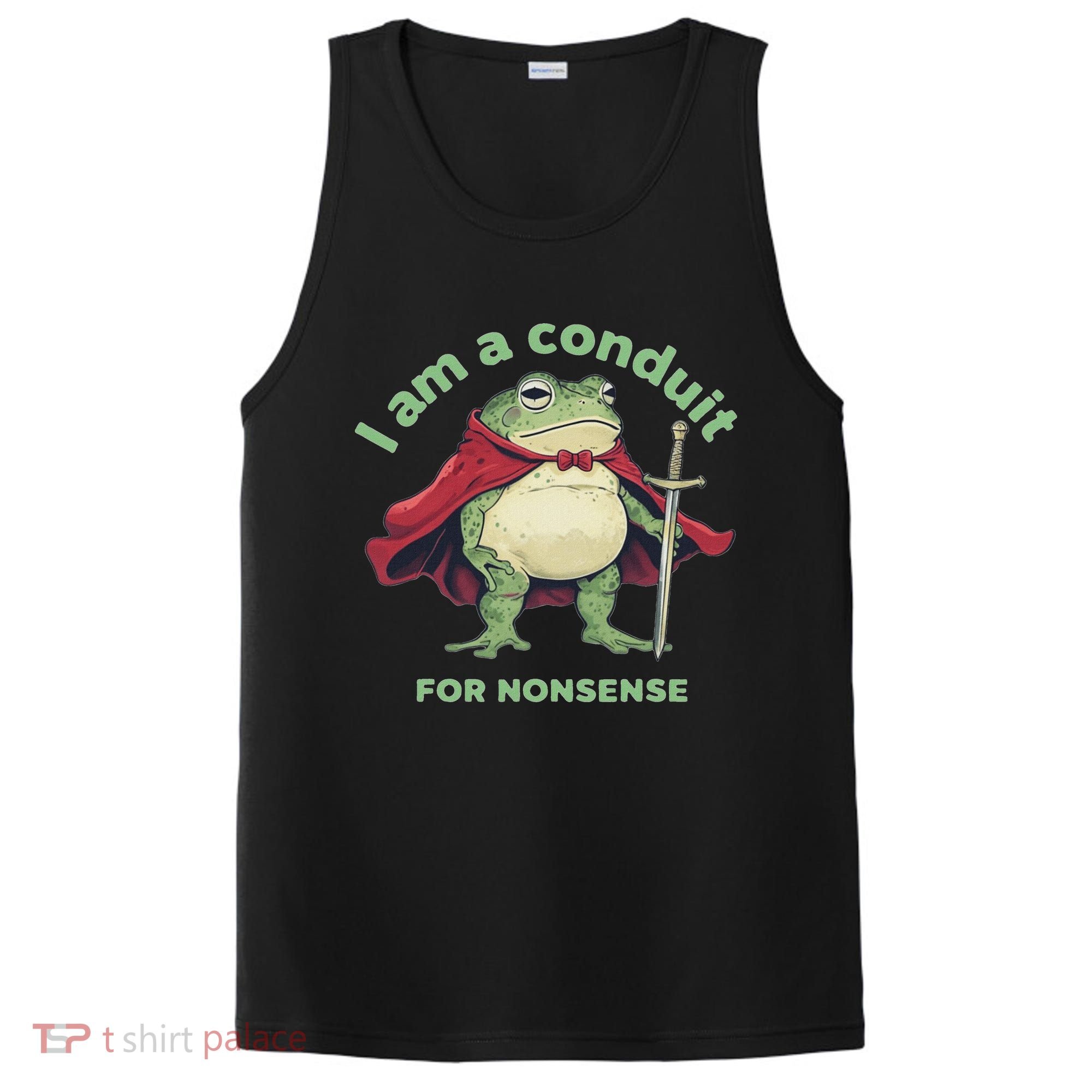 I Am A Conduit For Nonsense Funny Frog PosiCharge Competitor Tank