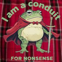I Am A Conduit For Nonsense Funny Frog Women's Flannel Plaid Pajama Pants thumb 2