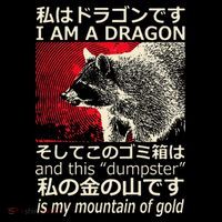I Am A Dragon And This Dumpster Is My Mountain Gf Gold Gift Coffee Mug thumb 5