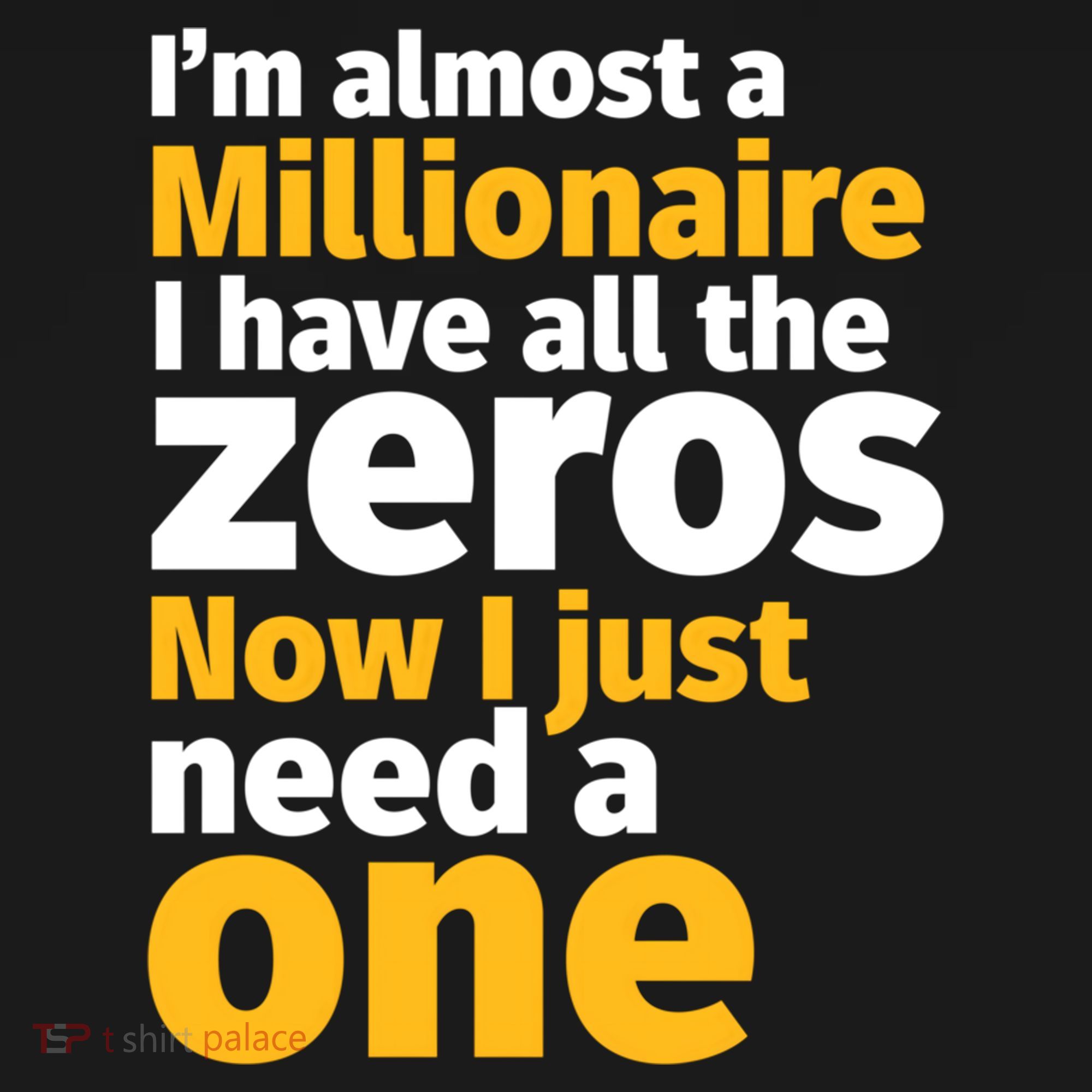 I'm Almost A Millionaire Funny Sarcastic Rich And Wealthy Gift Women's Hoodie