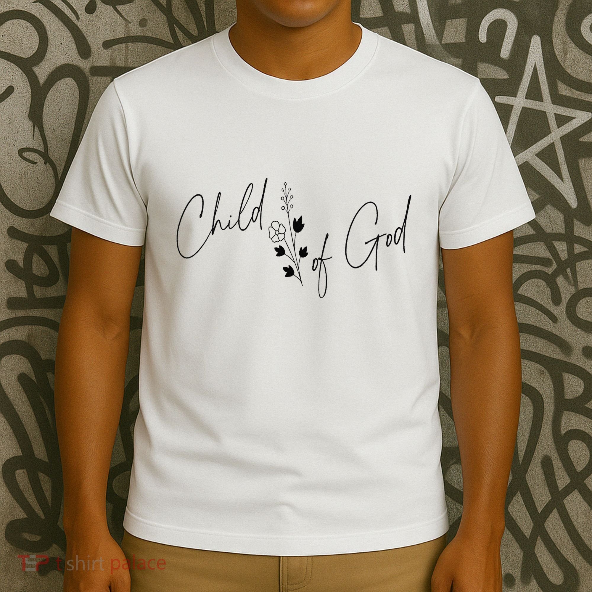 I Am A Child Of God John 31 Christian Cross Bible Psalm T-Shirt