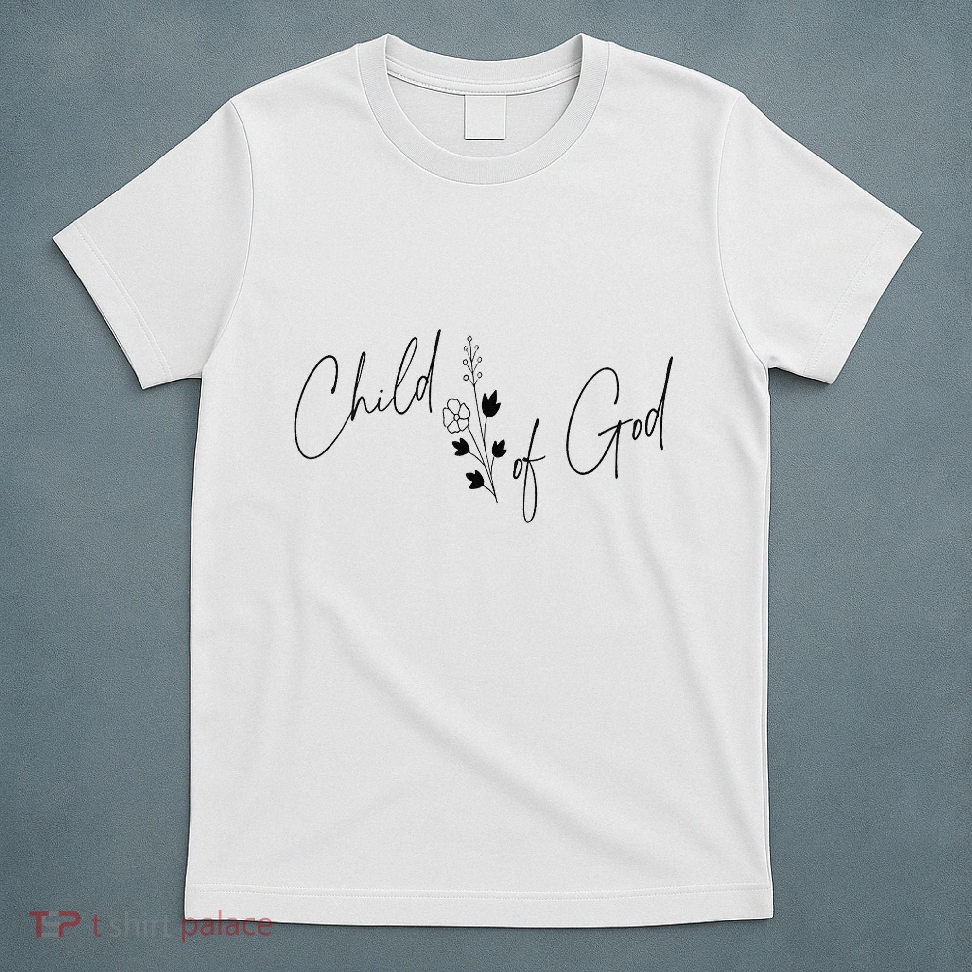 I Am A Child Of God John 31 Christian Cross Bible Psalm T-Shirt