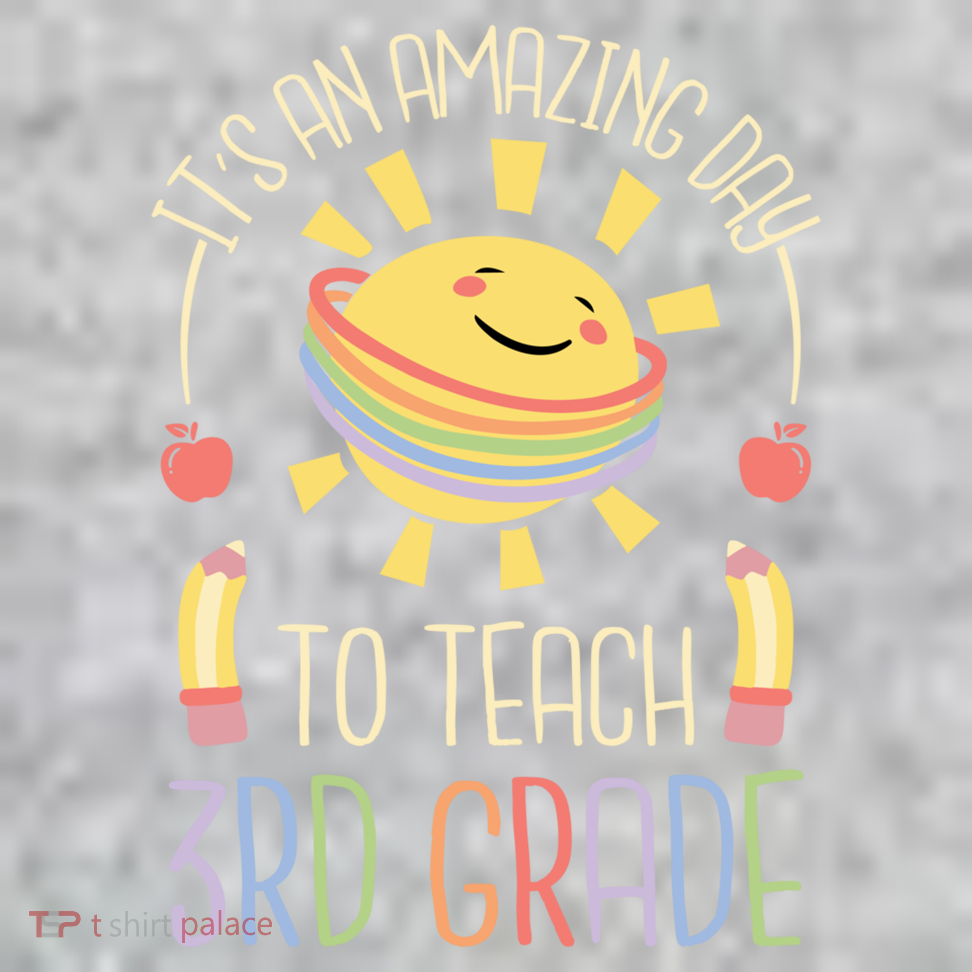Its An Amazing Day To Teach 3Rd Grade Third Grade Teacher Gift The Baniff Cuffed Pom Beanie