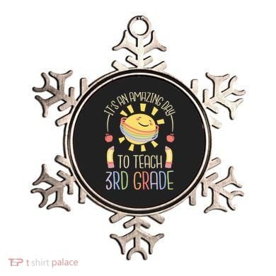 Its An Amazing Day To Teach 3Rd Grade Third Grade Teacher Gift Ornament