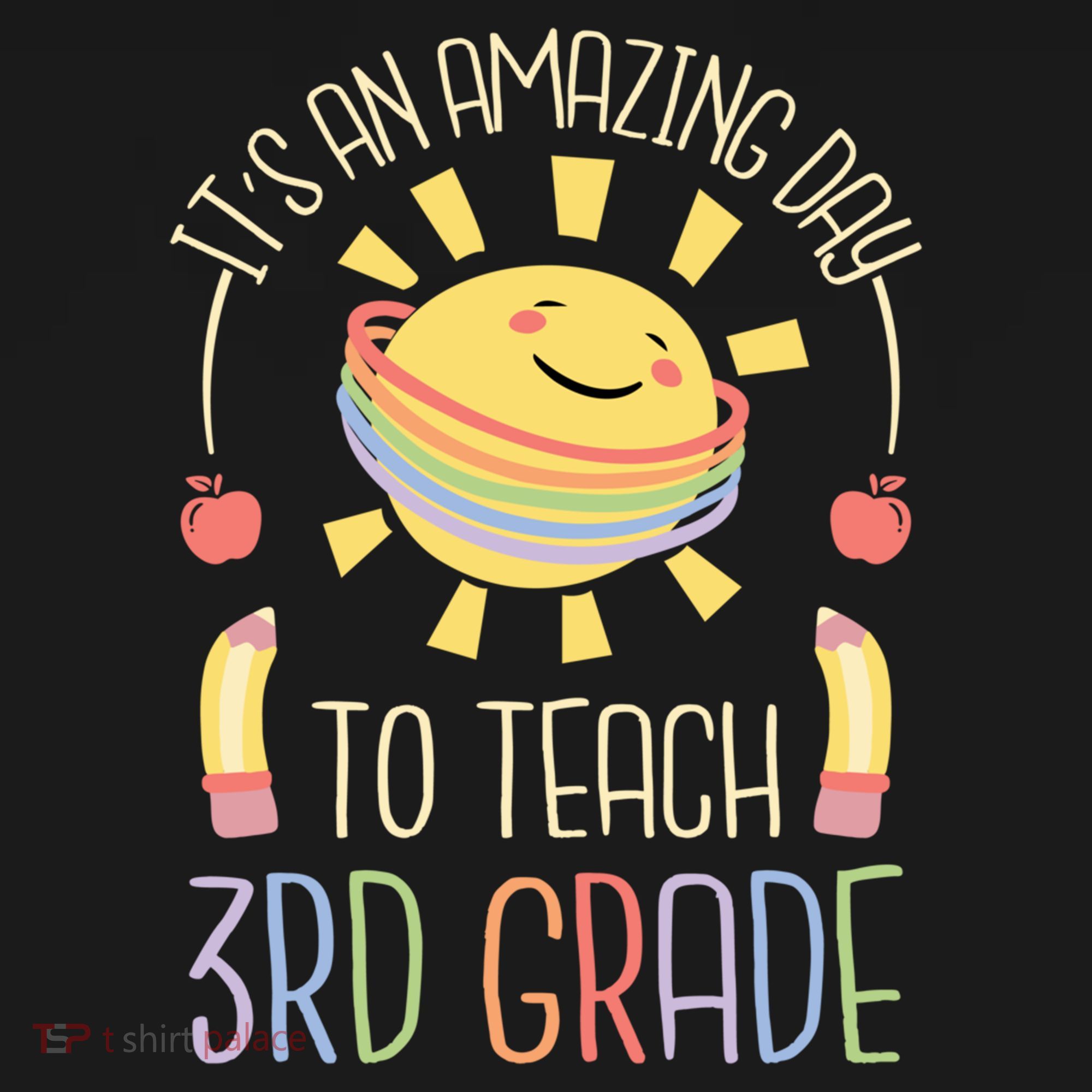Its An Amazing Day To Teach 3Rd Grade Third Grade Teacher Gift Ornament