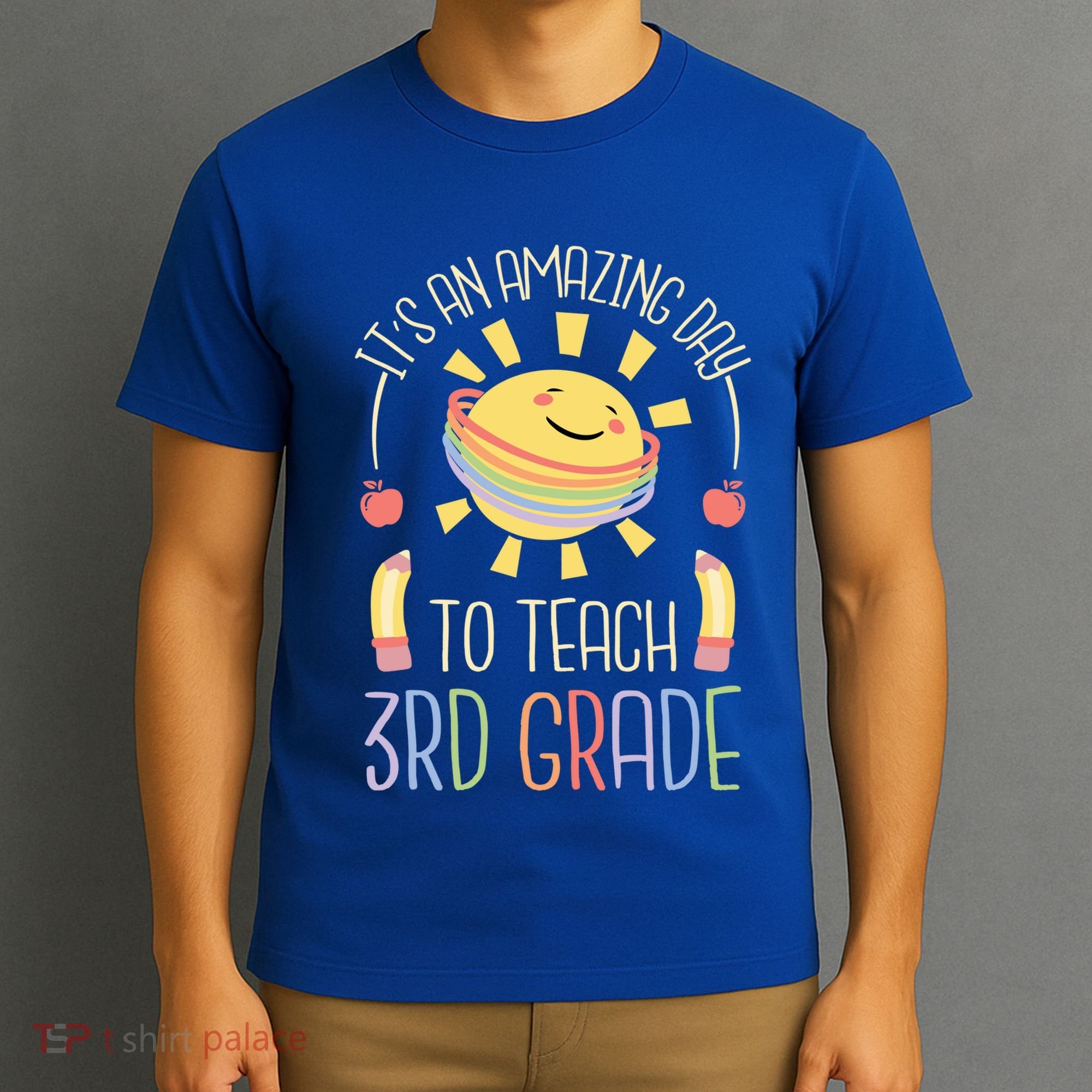 Its An Amazing Day To Teach 3Rd Grade Third Grade Teacher Gift T-Shirt