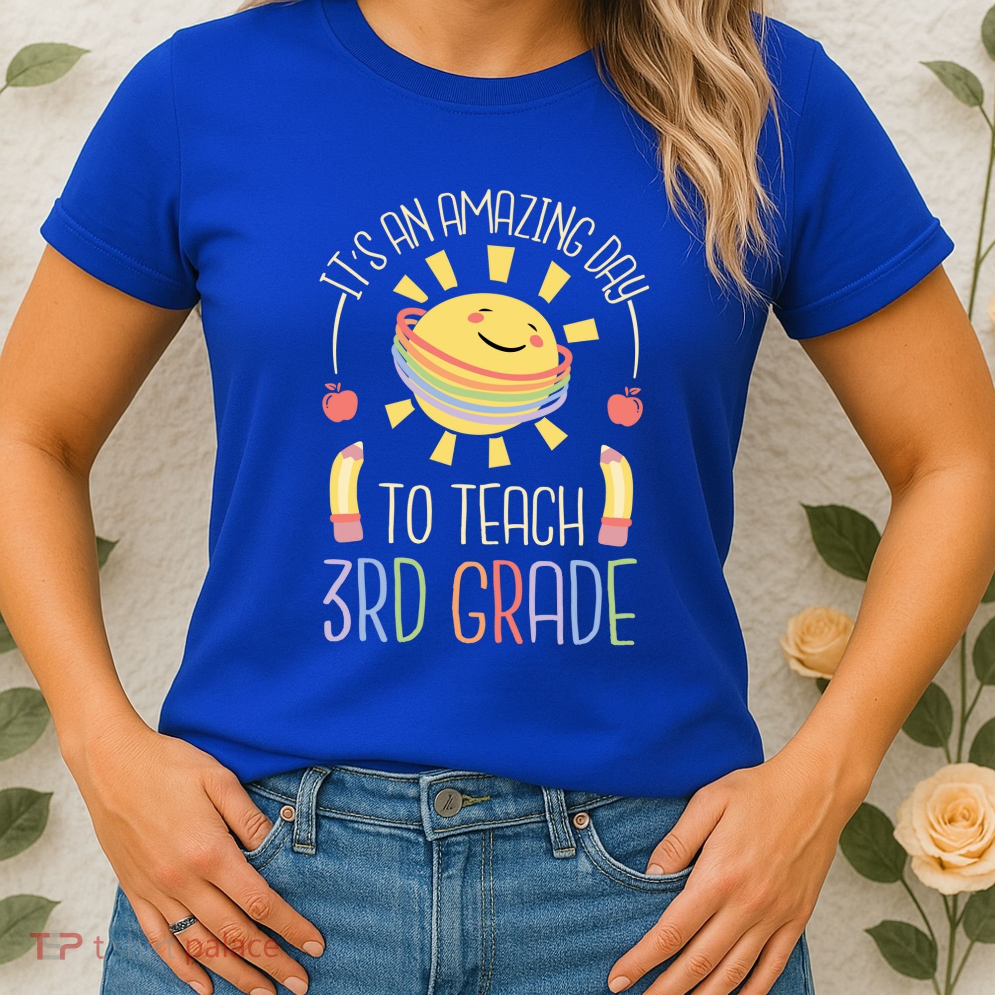Its An Amazing Day To Teach 3Rd Grade Third Grade Teacher Gift Women's T-Shirt