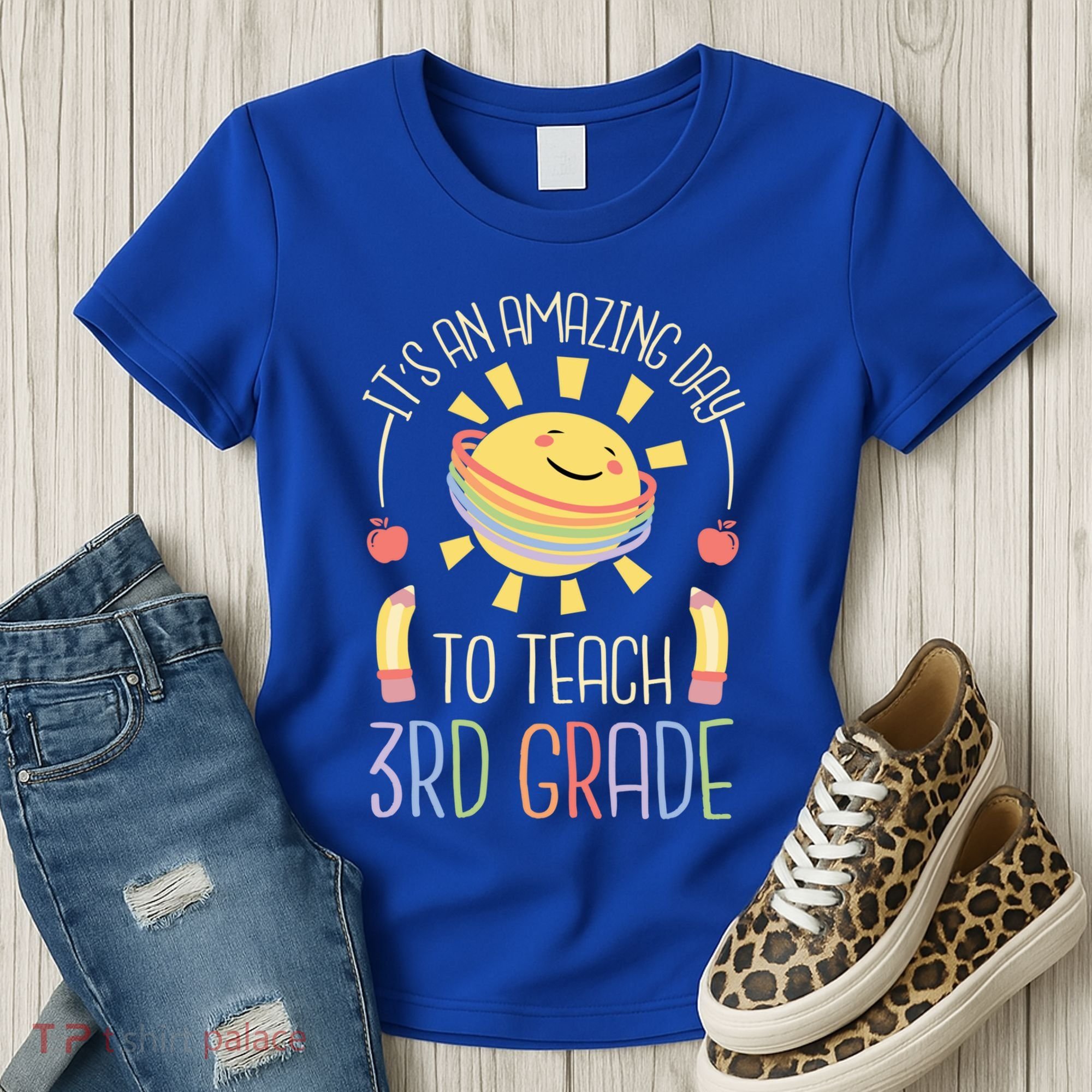 Its An Amazing Day To Teach 3Rd Grade Third Grade Teacher Gift Women's T-Shirt