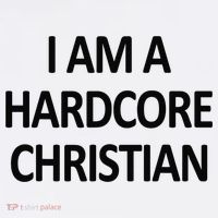 I Am A Hardcore Christian Funny Visor thumb 3