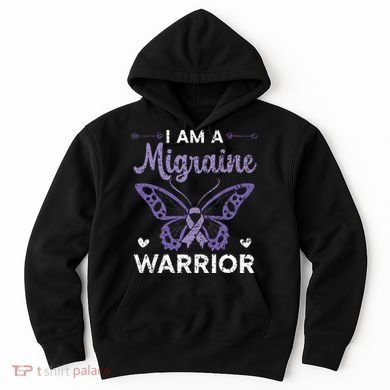 I Am A Migraine Warrior Headache Migraine Awareness Hoodie