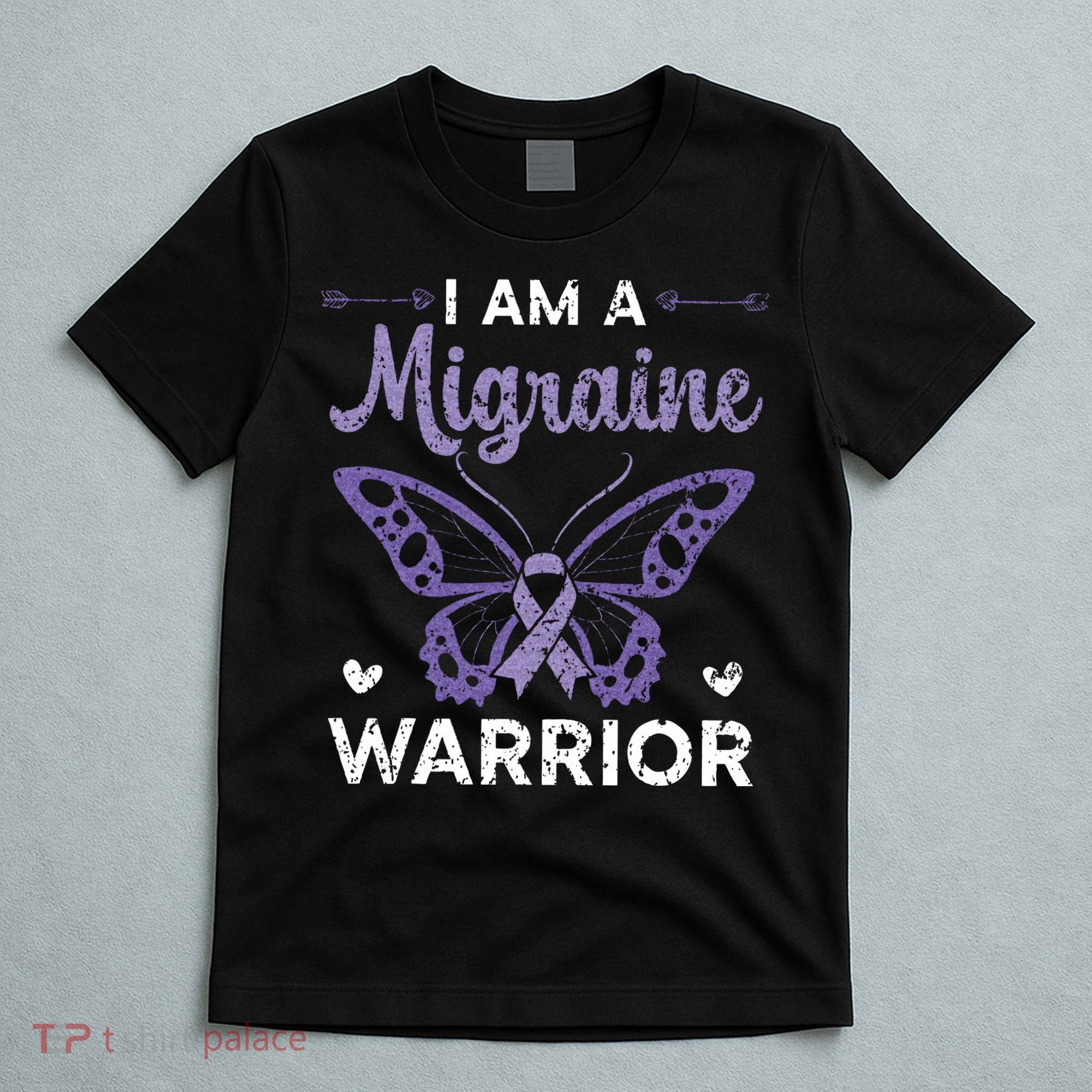 I Am A Migraine Warrior Headache Migraine Awareness T-Shirt